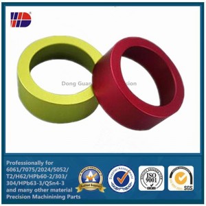 Parti di alluminio di CNC dei pezzi meccanici di CNC del metallo di fabbricazione