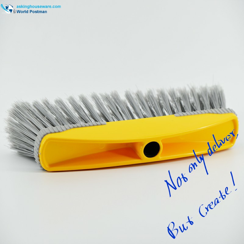 Akbrand Big Plastic Broom Head con bordo a spazzola di forma H Bordure