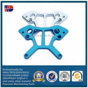 colorare anodizzato servizio di lavorazione di precisione con pezzi in alluminio cnc