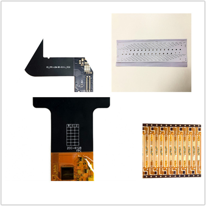 FPC per Touch Panel / FPC per LED / Goldfinger Gold-plated Stiffener FPC OEM Flexible PCB per circuito flessibile FPC Cable Board