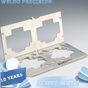 buona lavorazione con fresatura cnc ad alta precisione di parti in alluminio
