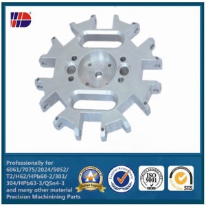 Macchine operatrici di precisione dei pezzi meccanici di CNC di alluminio dell'OEM