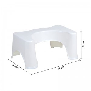 Bianco The Original Bathroom Toilet Squatting Stool Squatty Potty