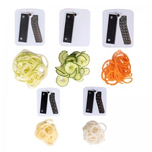 Affettatrice per verdure pieghevole a 5 lame