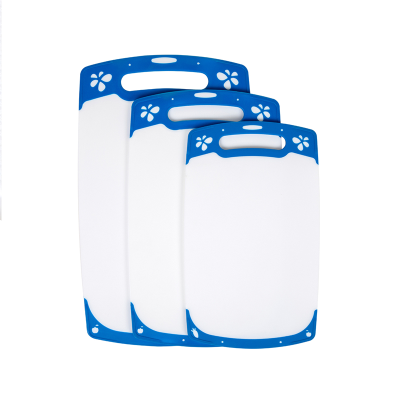 Set di tagliere da cucina in plastica con design unico antiscivolo