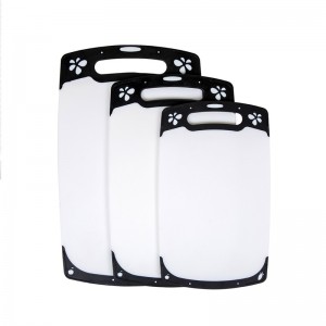 Tagliere nero per lavastoviglie, lavabile in lavastoviglie, senza BPA (3 pezzi)