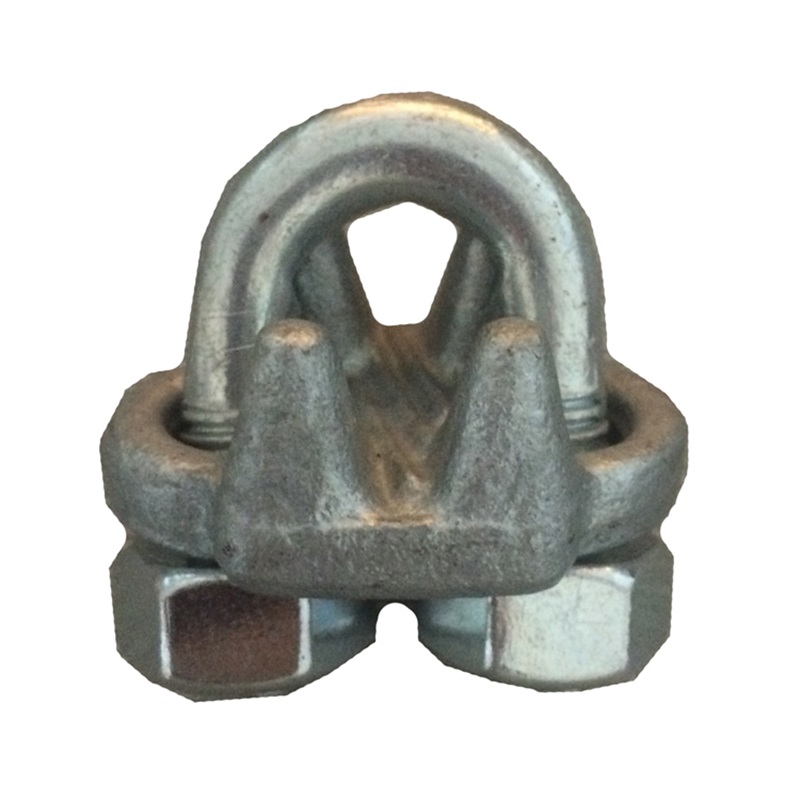 Clip di cavo metallico zincato Din741 per hardware elettrico