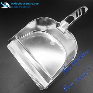 Scopa spazzatrice Akbrand Square Dustpan con rivestimento in argento