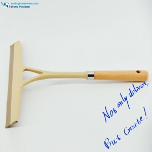 Akbrand Big Size Window Squeegee Faggio manico in legno