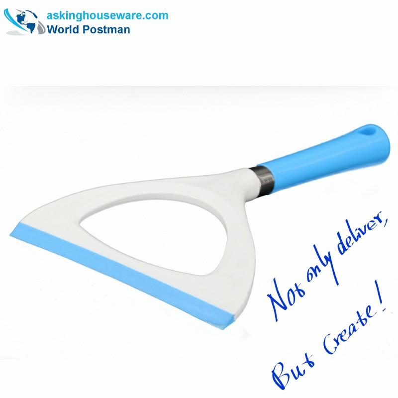Akbrand Window Squeegee con bordo di squeegee a forma di semicerchio