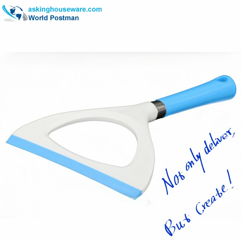 Akbrand Window Squeegee con bordo di squeegee a forma di semicerchio