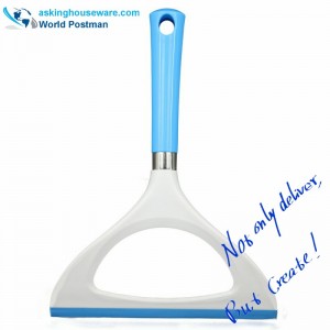 Akbrand Window Squeegee con bordo di squeegee a forma di semicerchio