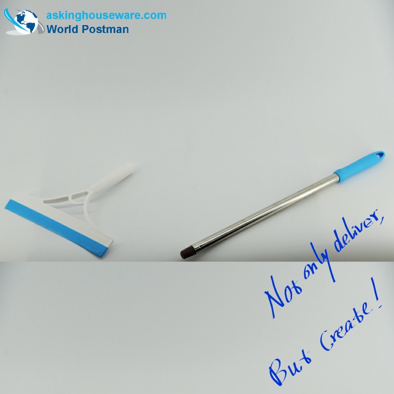 Akbrand 66cm Manico lungo per finestra con tergipavimento in acciaio inossidabile