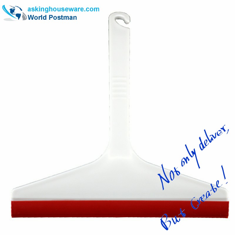 Akbrand Simple Window Squeegee con linea PVC staccabile sulla testa del tergipavimento