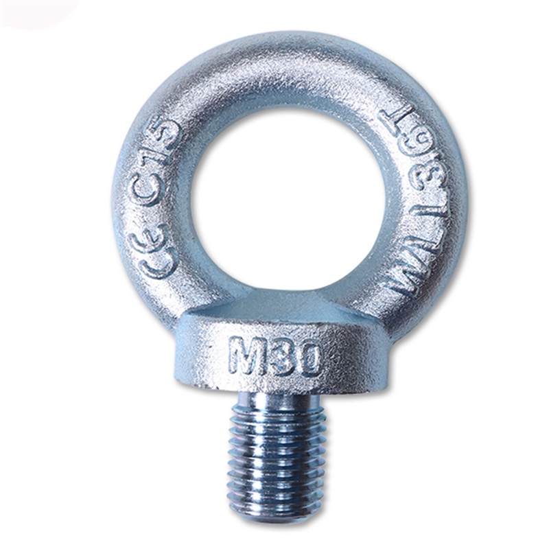 Bullone di fissaggio a strappo ad anello zincato zincato DIN580 M16