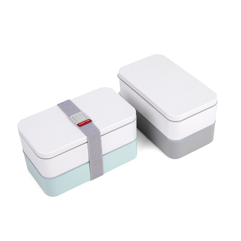 Bento box bimbo in plastica per bambini eco-compatibili per ufficio / scuola BPA ecologico