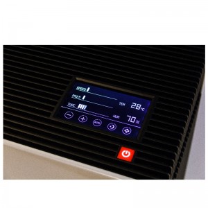 Grande purificatore d'aria per casa, salotto e camera da letto, grande filtro aria per nuova casa e ufficio, pulisce l'aria di fumo, smong, allergeni, formaldeide, polvere, muffa, peli di animali domestici, rimuove PM2.5