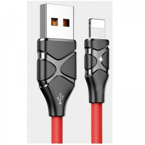 Cavo USB per Apple, Cavo da Lightning a USB A, Caricabatterie rapido per iPhone certificato MFi per iPhone X / 8 Plus / 8/7 Plus / 7 / 6s Plus / 6s / 6 Plus / 6 / 5s / 5c / 5 / iPad Pro / iPad Air / Air 2 / iPad mini / mini 2 / mini 4 e ...