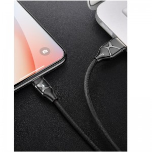 Cavo USB per Apple, Cavo da Lightning a USB A, Caricabatterie rapido per iPhone certificato MFi per iPhone X / 8 Plus / 8/7 Plus / 7 / 6s Plus / 6s / 6 Plus / 6 / 5s / 5c / 5 / iPad Pro / iPad Air / Air 2 / iPad mini / mini 2 / mini 4 e ...