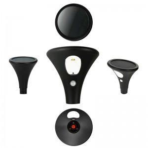 Luce a LED per giardino a energia solare