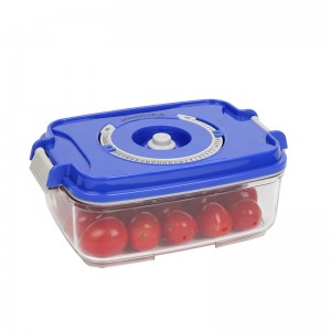 Contenitore e pompa per alimenti multifunzionali ermetici a depressione