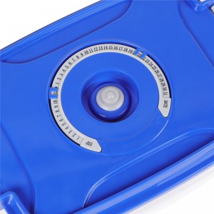 Contenitore e pompa per alimenti multifunzionali ermetici a depressione