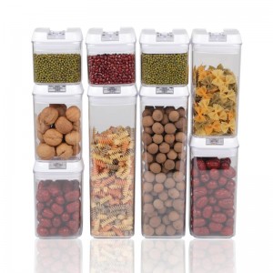 Set di contenitori per alimenti ermetici con 9 pezzi