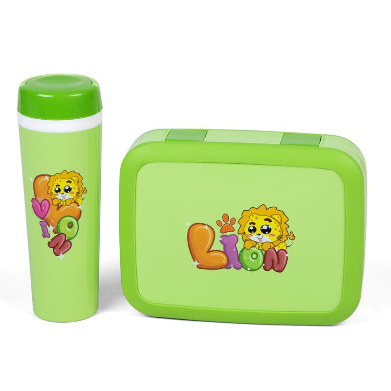 Lunch box Bento-Style per bambini a 4 scomparti a prova di perdite