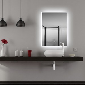 Specchio per il bagno con retroilluminazione a LED illuminata a LED di qualità europea e USA-ENE-AL-113
