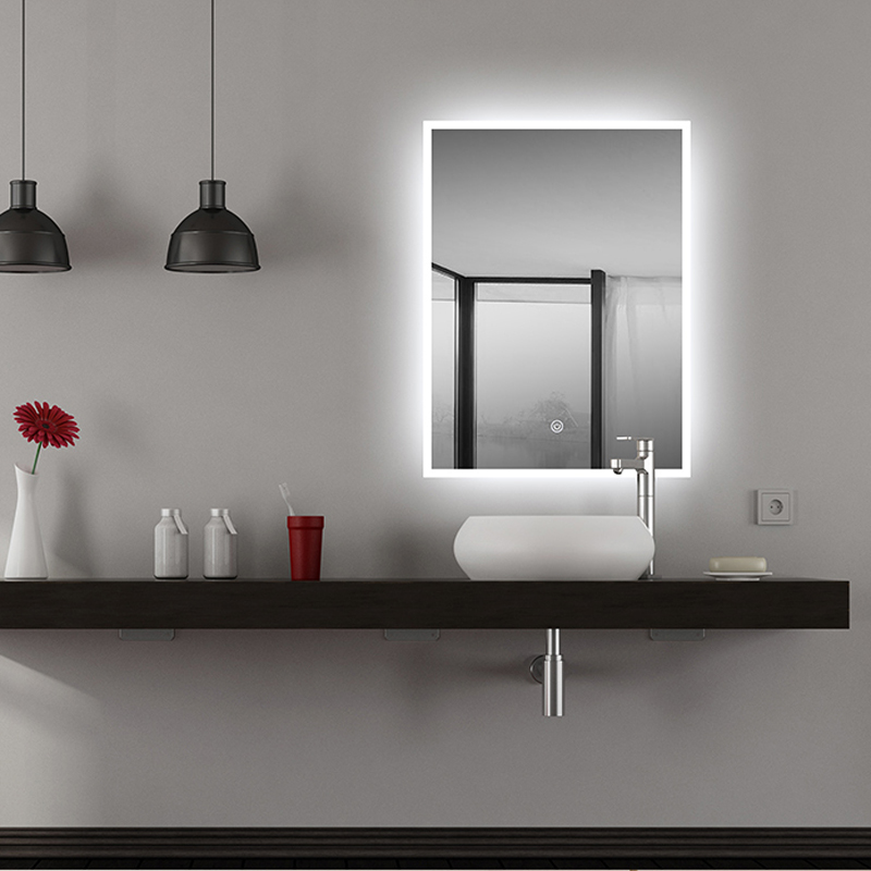 Specchio per il bagno con retroilluminazione a LED illuminata a LED di qualità europea e USA-ENE-AL-113