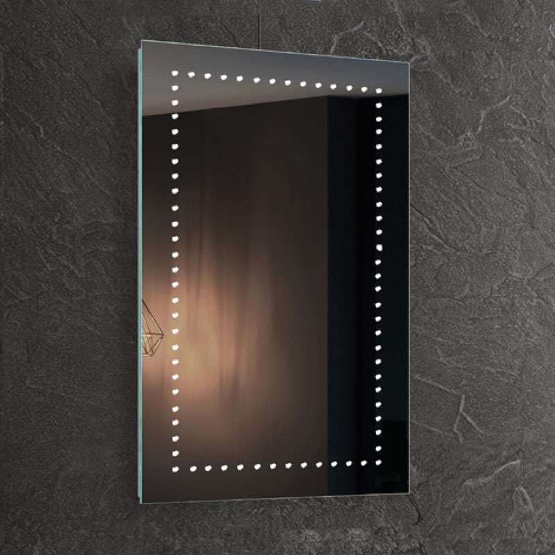 Specchio luminoso illuminato a LED con retroilluminazione a LED EU-USA-ENE-AL-106