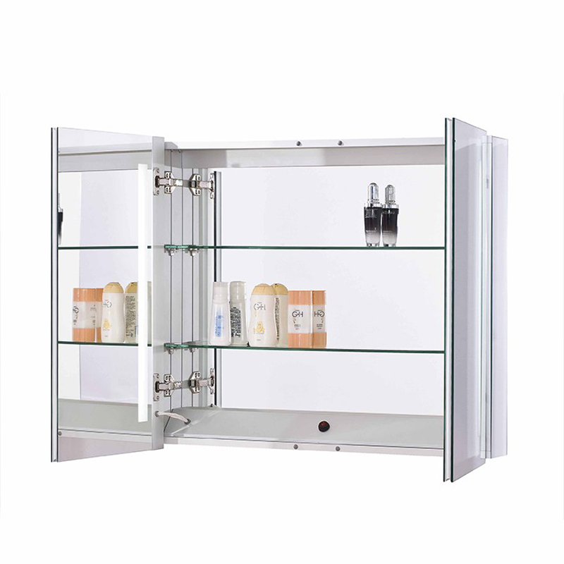 EU e USA Luxury LED illuminati retroilluminati Specchio bagno Cabinet-ENE-AC-103