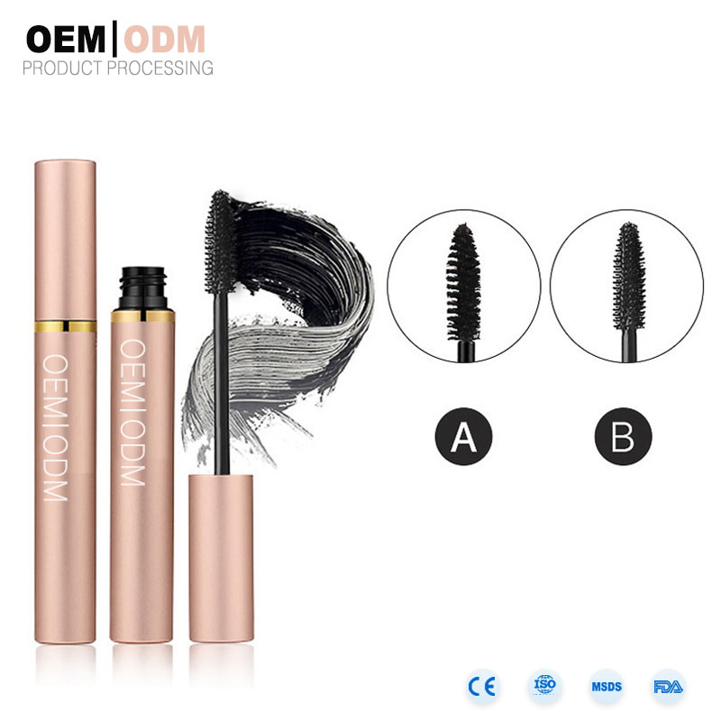 Mascara della mascara della fibra 4d organica della mascara impermeabile di trucco dell'occhio dell'etichetta di Oem