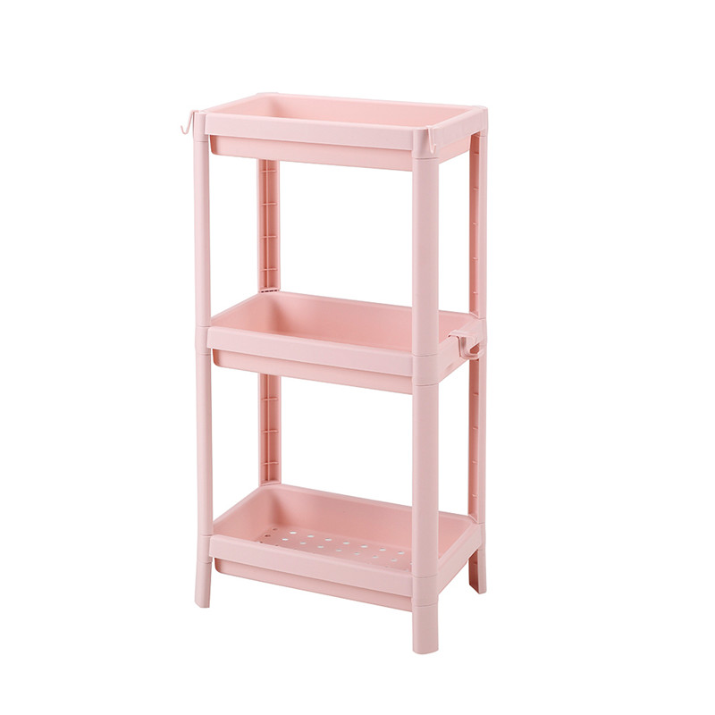 Scaffale per scaffali in plastica per cucina con ripiano in policarbonato