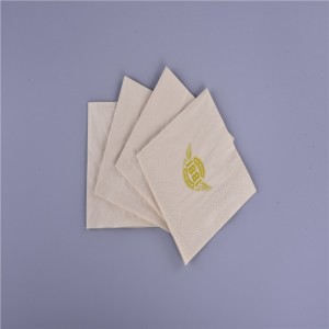 Polpa di bambù al 100% Strato di 3 strati Applicazione Office \u0026 Hotel Applicazione tessuto facciale morbido di bambù vergine non sbiancato