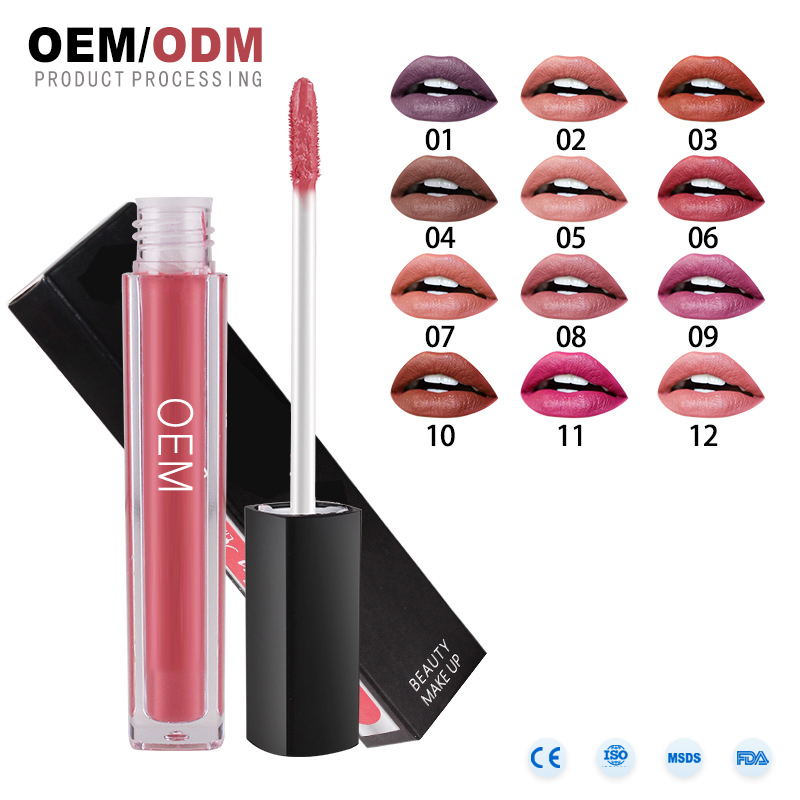 Lipgloss liquido del rossetto dell'OEM Lipgloss del rossetto opaco di alta qualità di ColorPop dell'etichetta privata