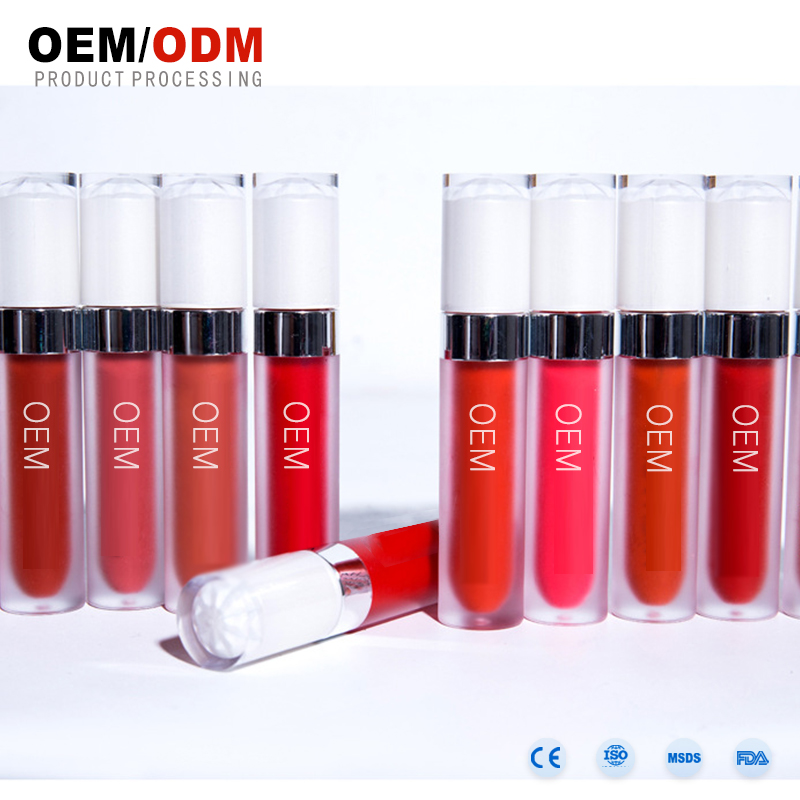 OEM migliore lipgloss opaco all'ingrosso, lucentezza impermeabile a lunga durata dell'etichetta privata