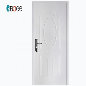 Porta in acciaio americano Baige / porta in ferro battuto / design porta di sicurezza con griglia
