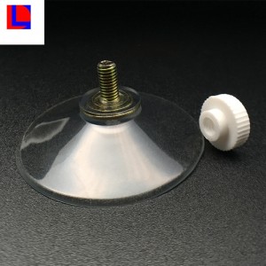 Supporto a ventosa per portabicchieri, ventosa in gomma