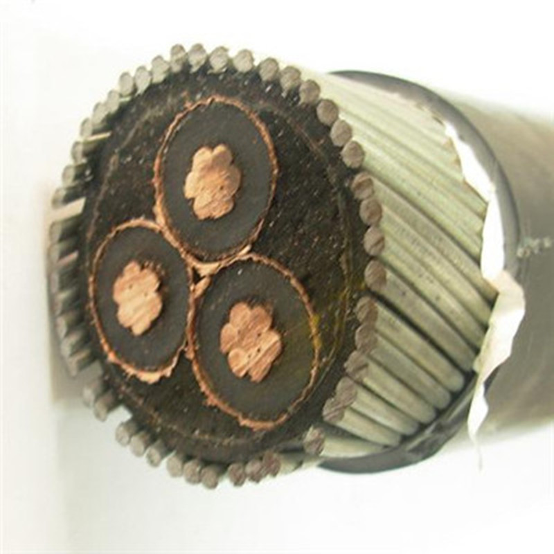 Cavo di alimentazione corazzato STA / SWA a 3 core da 240sq.mm IEC60502-2, ICEA S-93-639, ICEA S-94-649, BS 6622