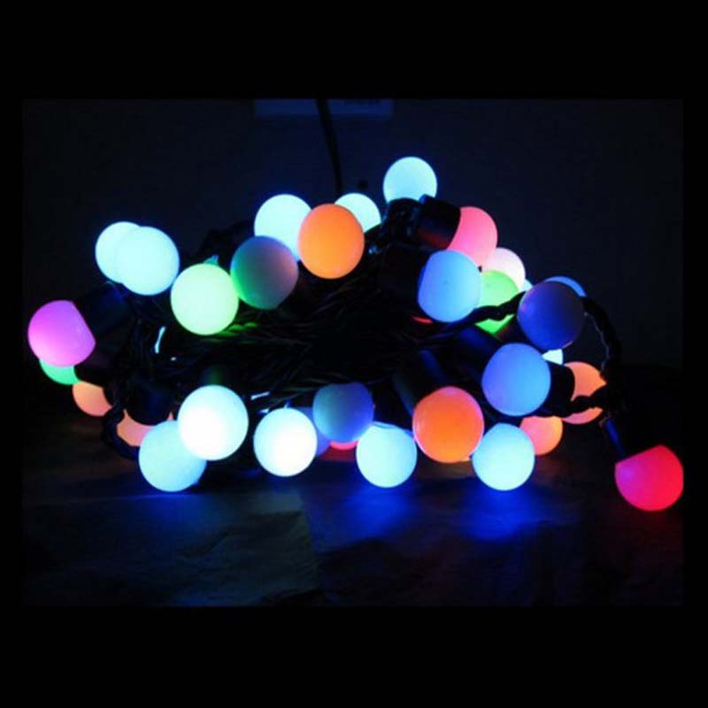 Luci a forma di palla a LED Luci decorative a forma di palla di Natale