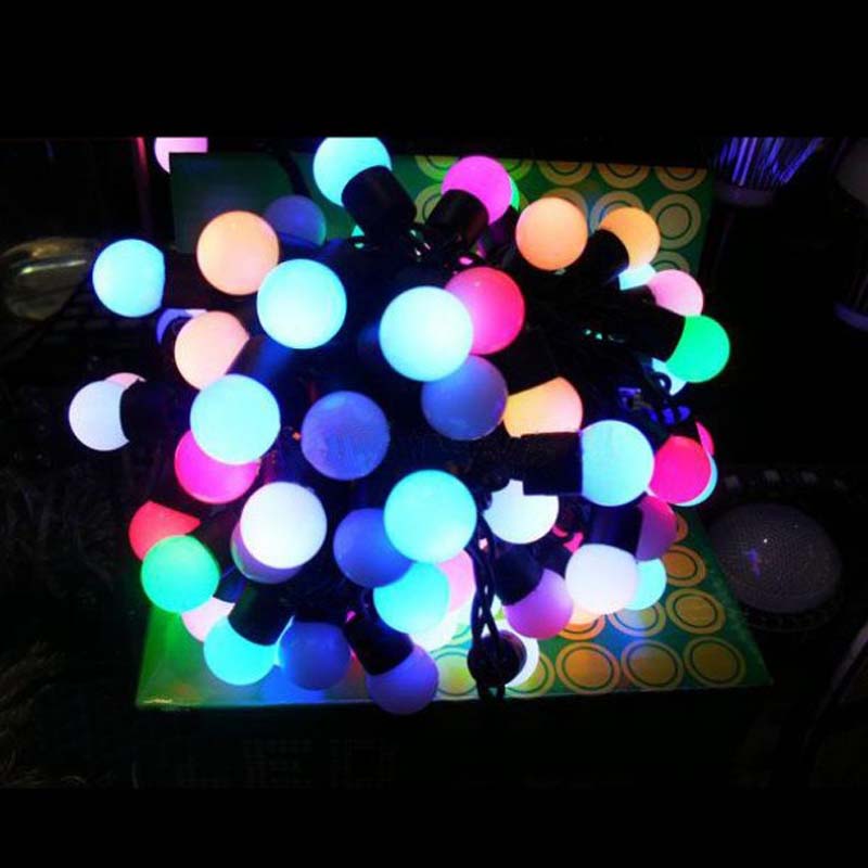 Luci a forma di palla a LED Luci decorative a forma di palla di Natale
