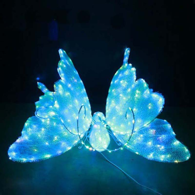 CD-LS122 3D LED Lighted Butterfly Modelling Decorazioni luminose