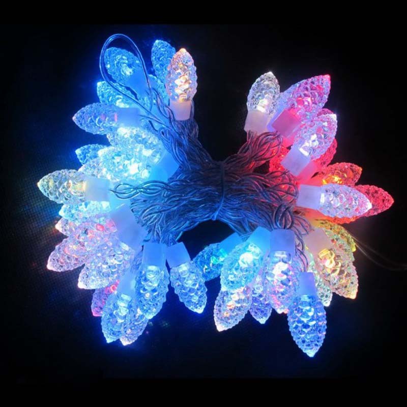 Luci a LED RGB Luci a LED decorative a forma di diamante / fiocco di neve