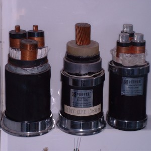 Cavo di alimentazione HV schermato con filo di rame 66KV per grande sistema di trasmissione