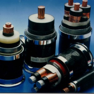 Cavo in rame ad alta tensione 220KV ad alta tensione con cavo singolo resistente di CC 300mm