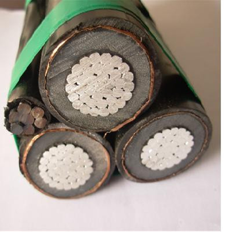 Cavo conduttore per conduttore aereo in rame / alluminio MV 6.35 / 11KV 3x95mm2 3X185mm2