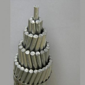 Conduttore di linea aerea del cavo ACSR per cavo di trasmissione in testa nuda IEC61089, ASTM B-232, BS215