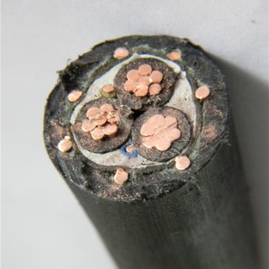 Isolamento cavo XLPE isolamento cavo concentrico XLPE 3x10mm2 standard ASTM IEC BS