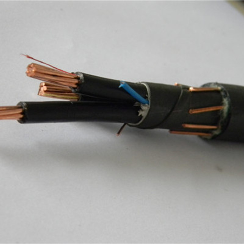 Cavo corazzato nero concentrico 16mm 3 core 6/3 AWG con isolamento in PVC o XLPE